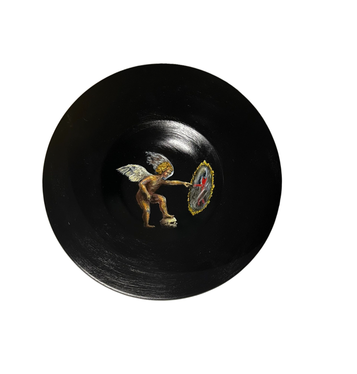 HAND PAINTED PLATE 1/1