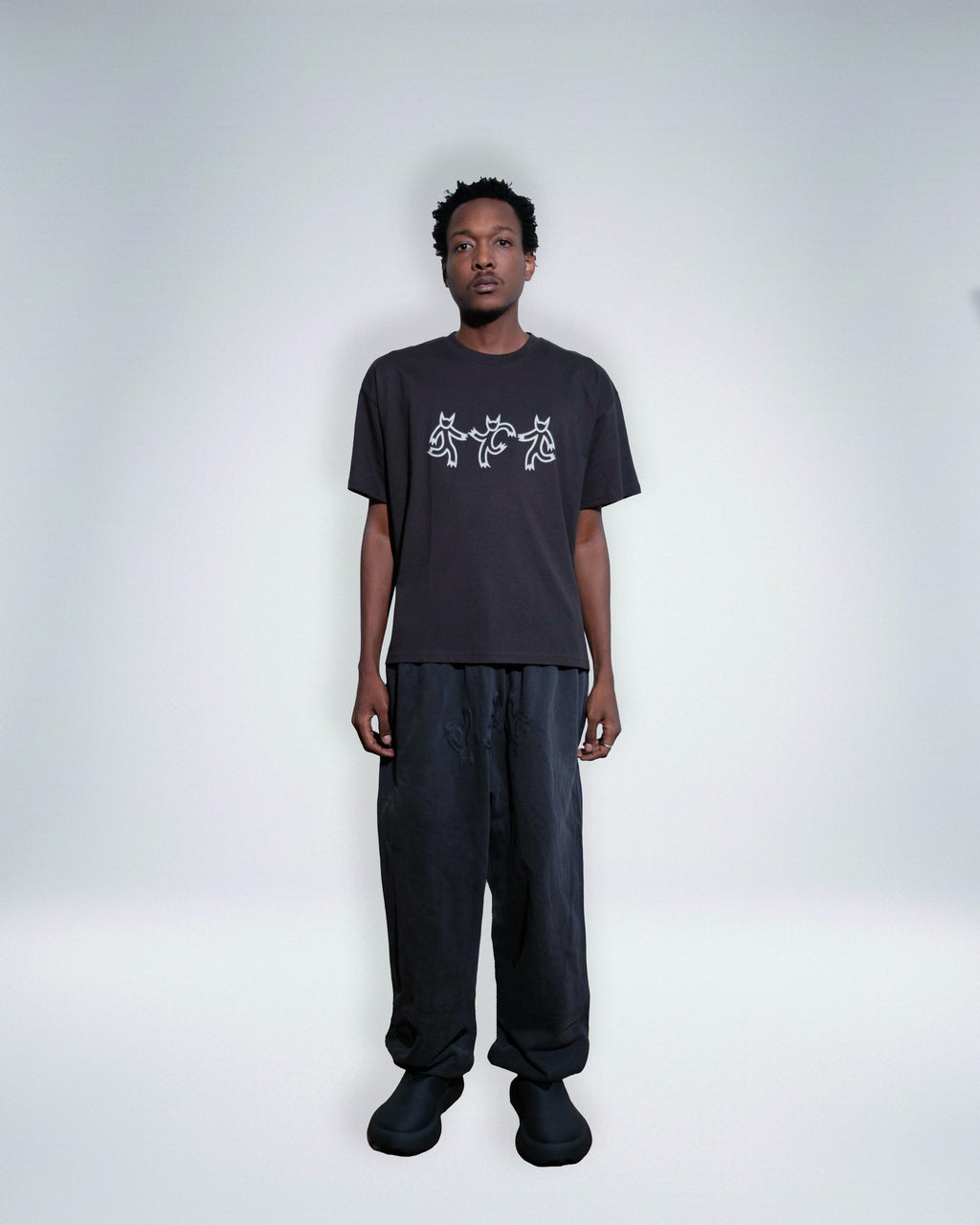 WHITE DEMON TEE