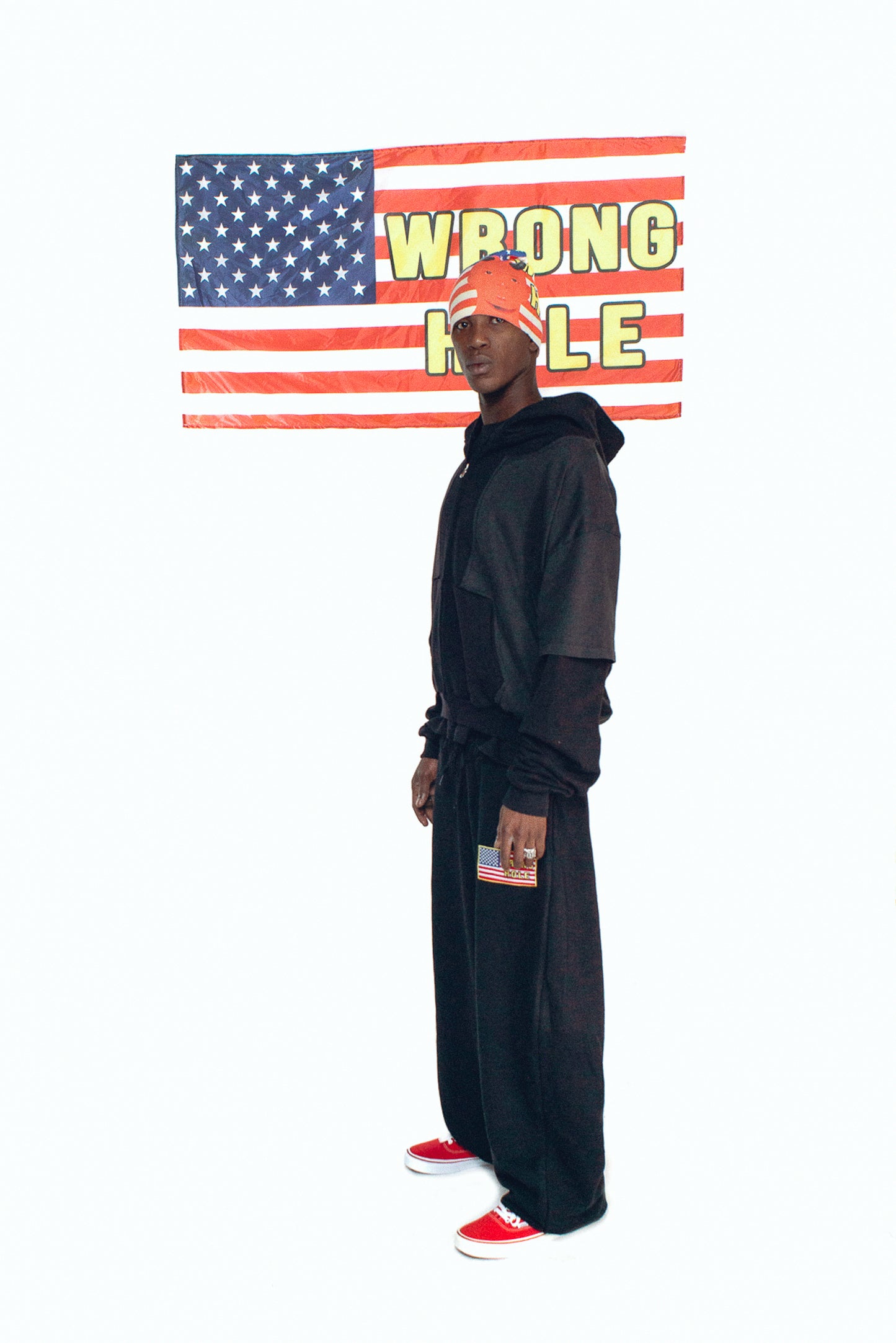 WH zip hoodie rework