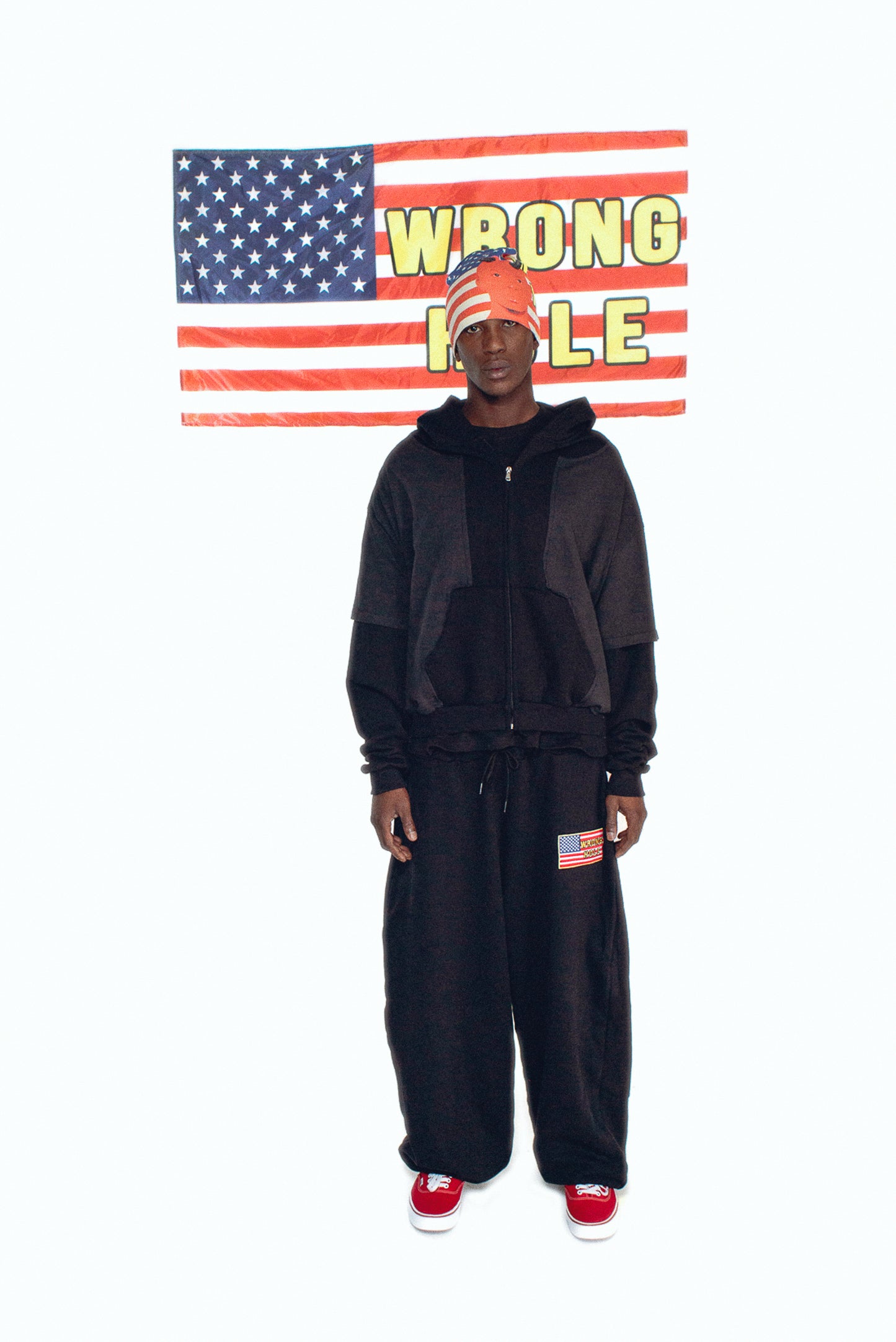 WH zip hoodie rework