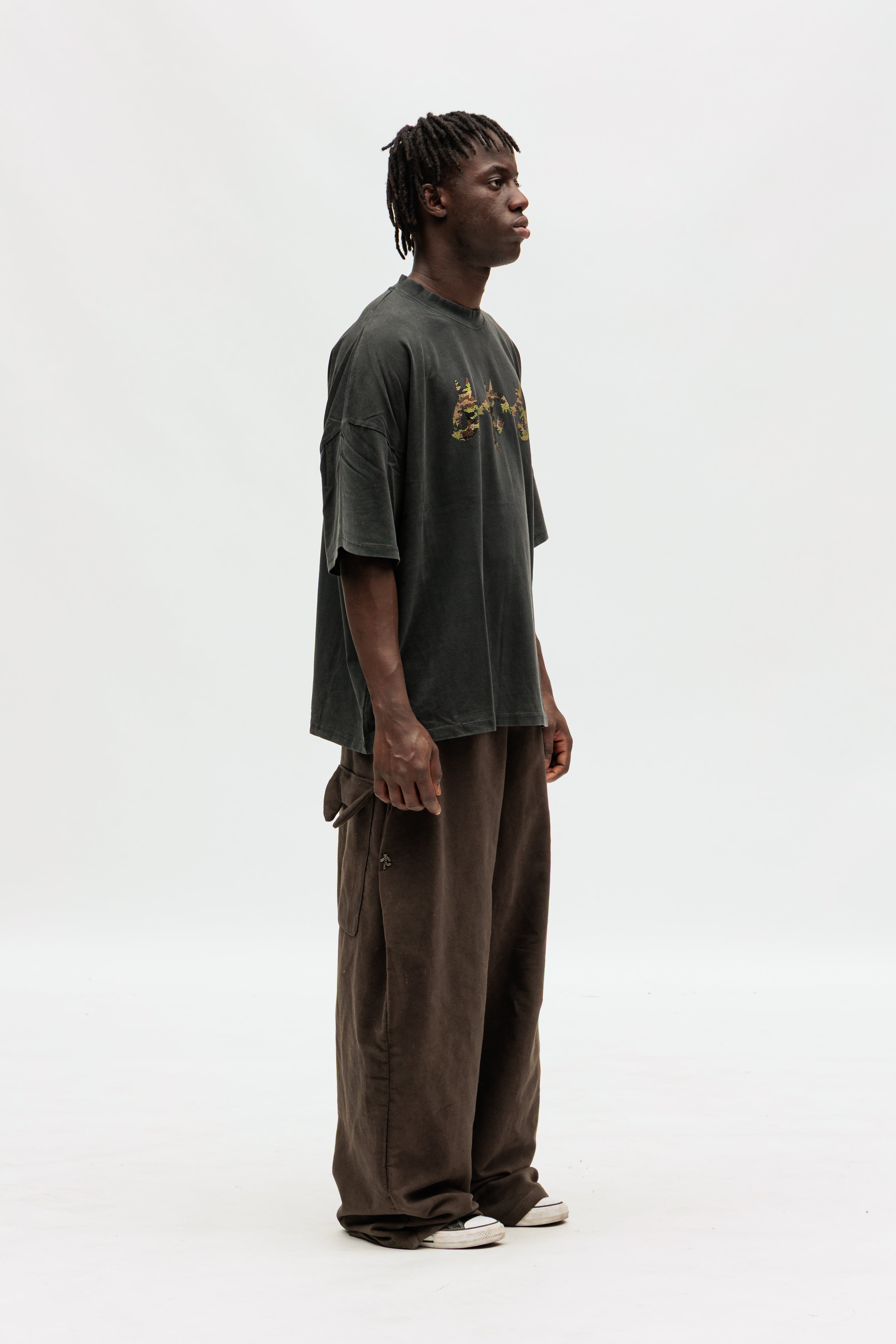CAMO SWAROSKY TEE