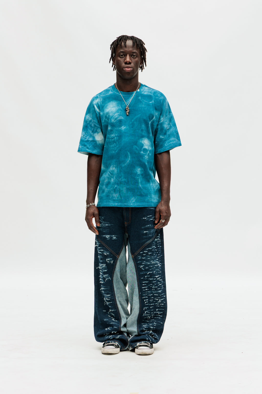 BLUE INFERNO TEE