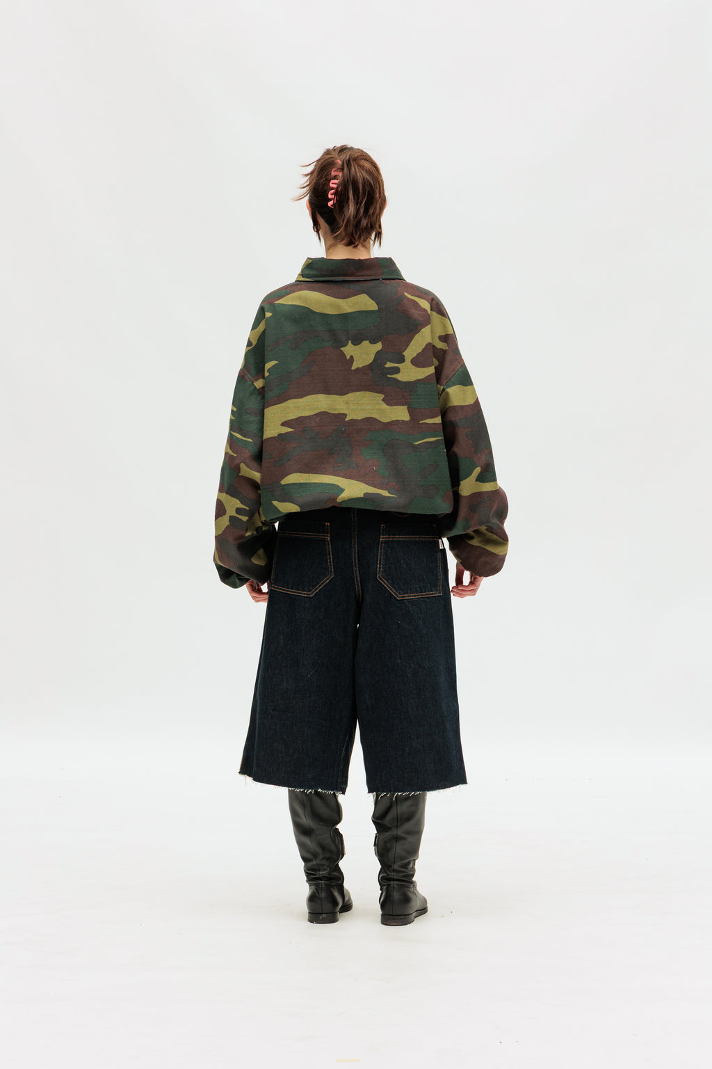 BLUE INFERNO/CAMO JACKET