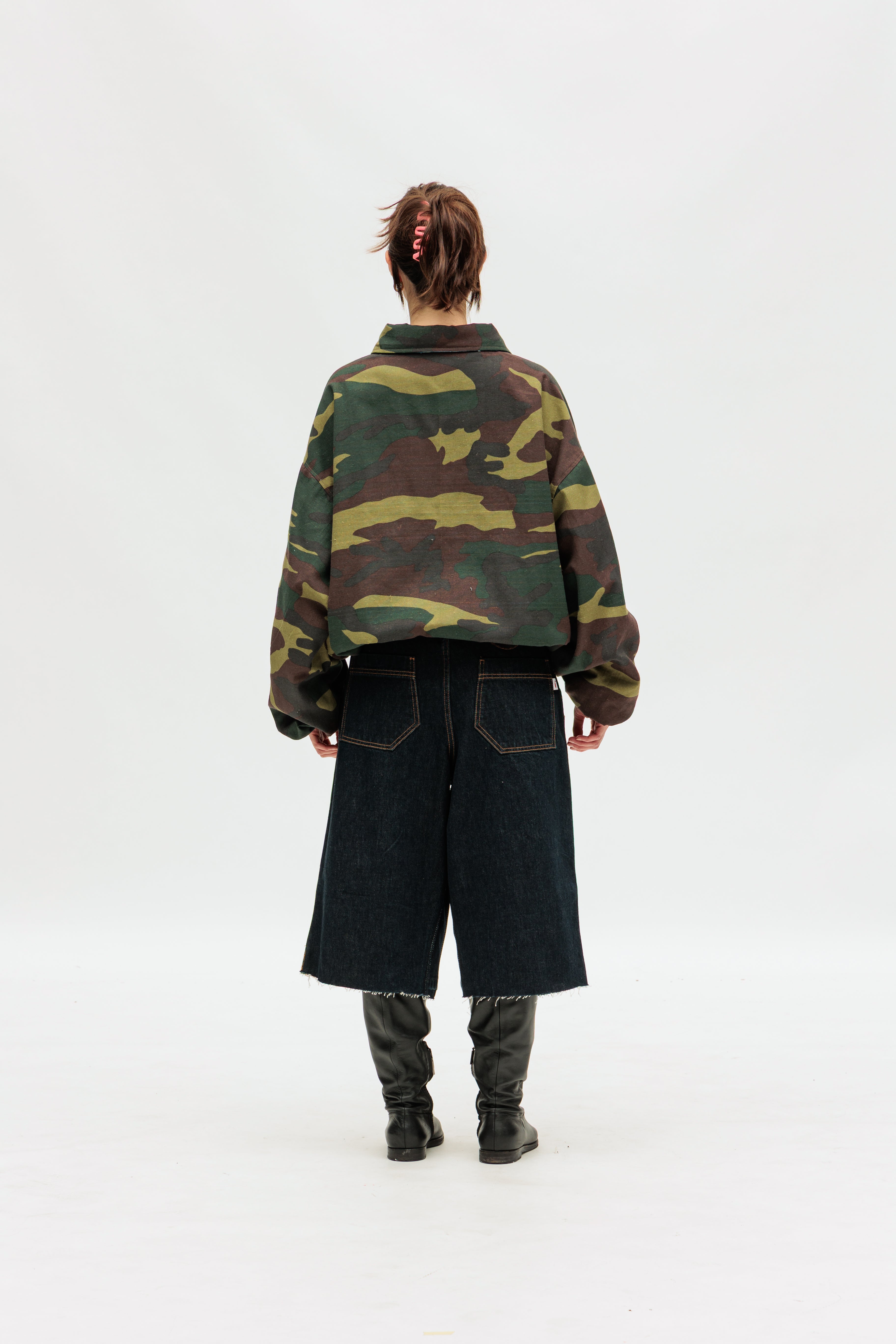 BLUE INFERNO/CAMO JACKET