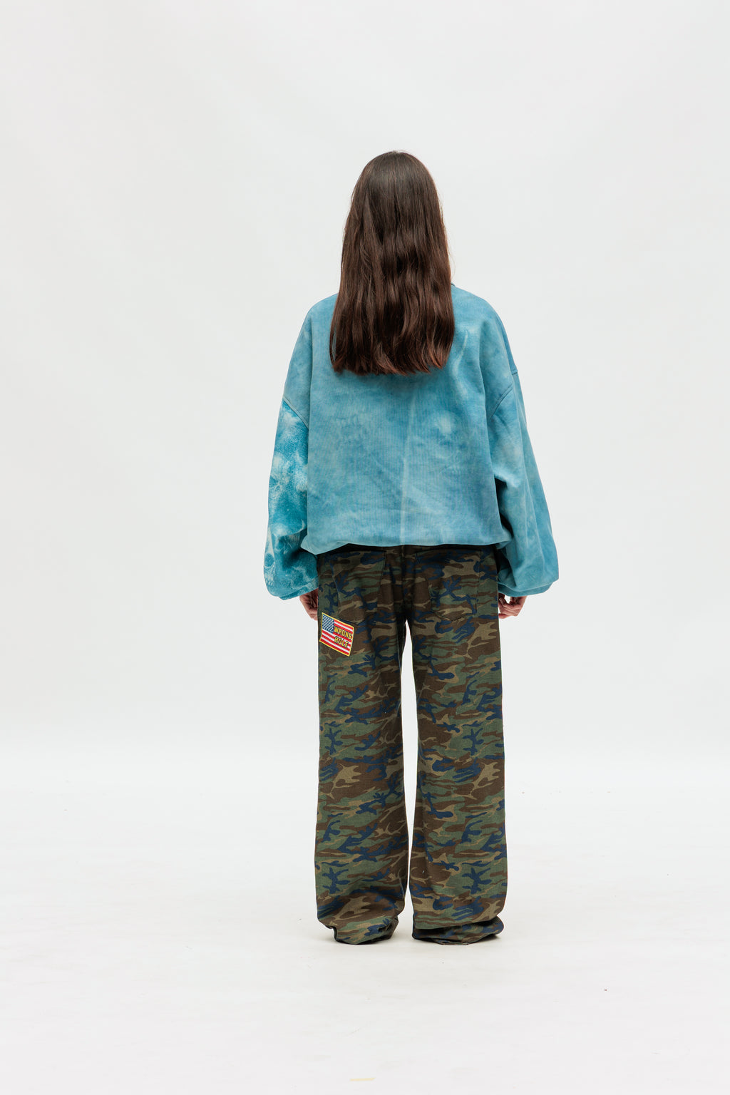 BLUE INFERNO/CAMO JACKET