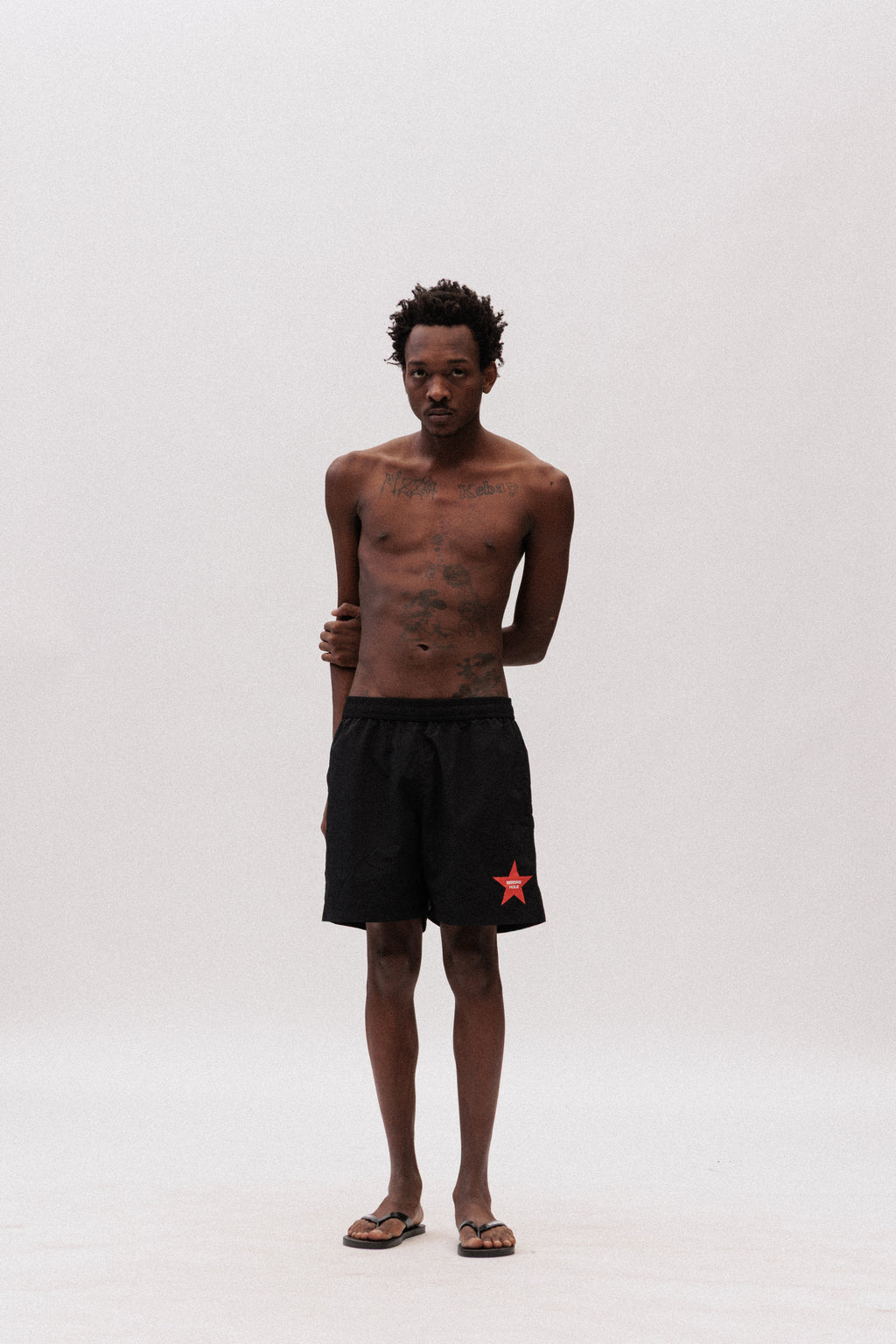 WRONG HOLE SWIMSHORT BLACK