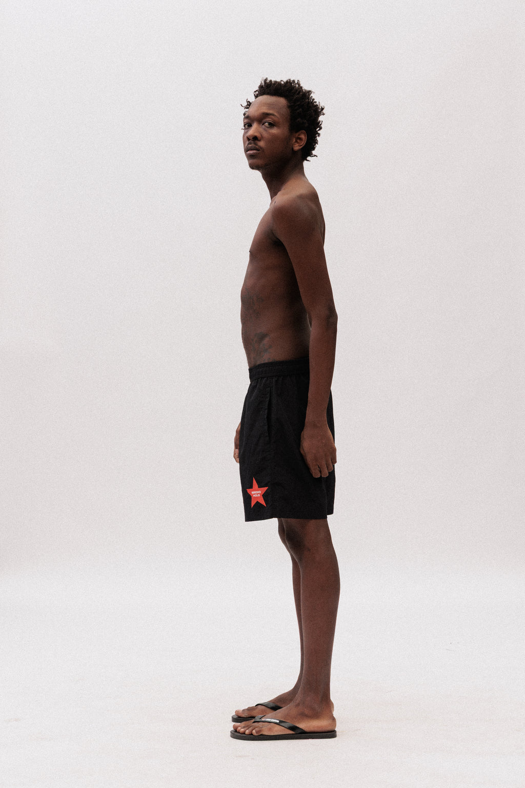 WRONG HOLE SWIMSHORT BLACK