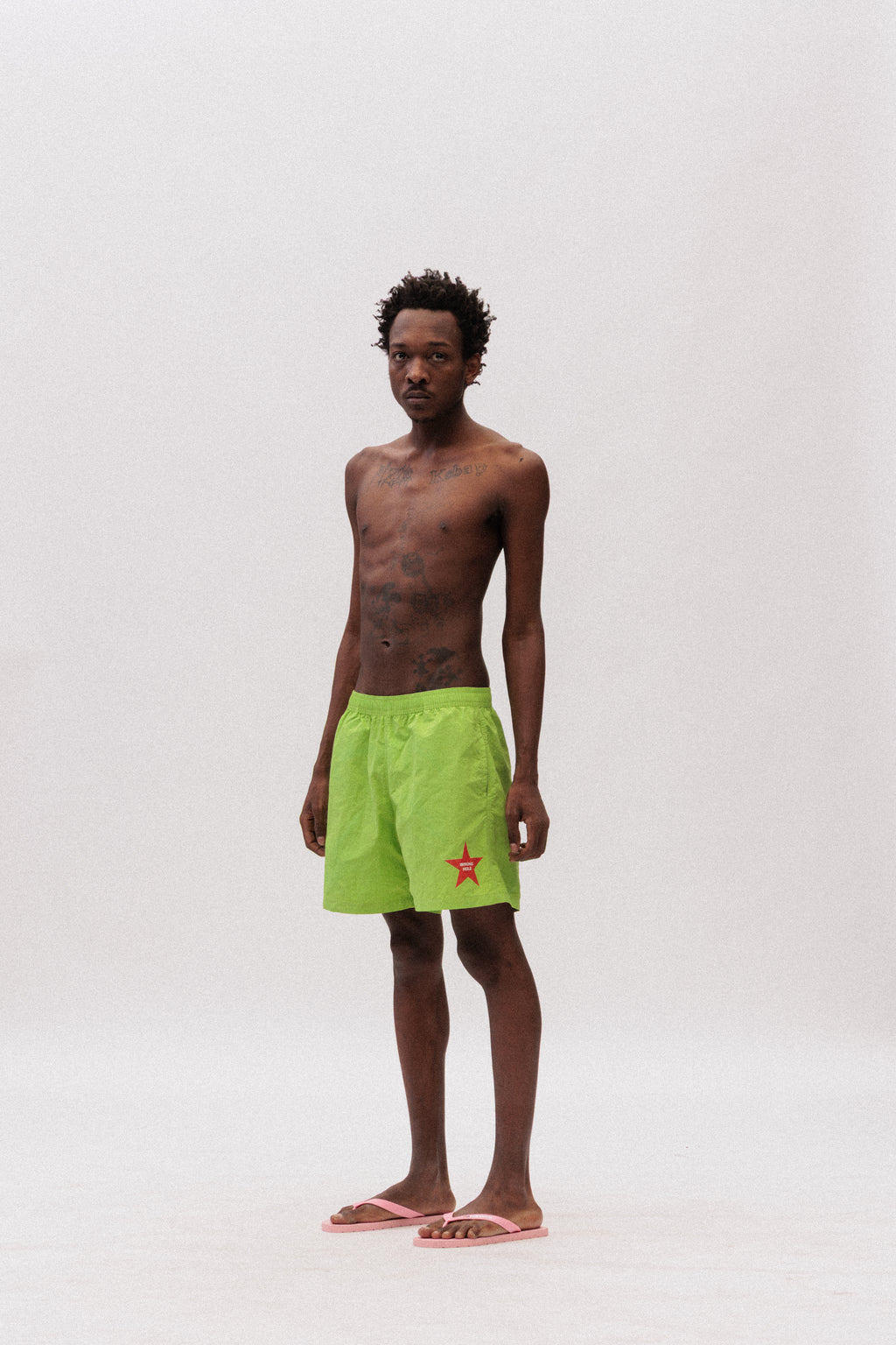 WRONG HOLE SWIMSHORT GREEN