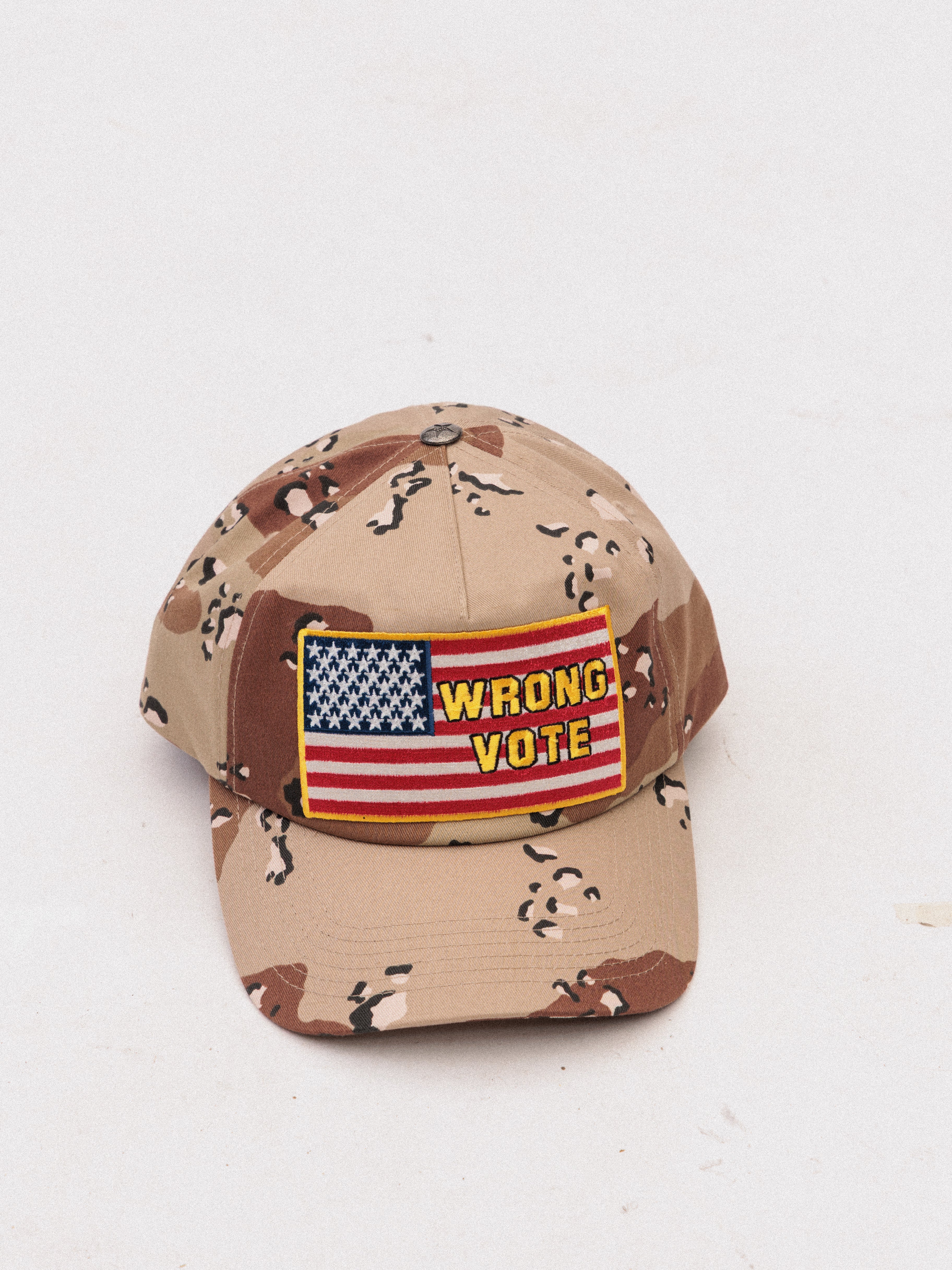 WRONG VOTE CAP CAMO